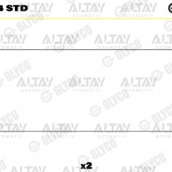 YATAK KOL DOBLO / VECTRA C / ZAFİRA B / ASTRA H / DOBLO II / BRAVO II 1.9JTD (STD) YATAK KOL DOBLO / VECTRA C / ZAFİRA B / ASTRA H / DOBLO II / BRAVO II 1.9JTD (STD)